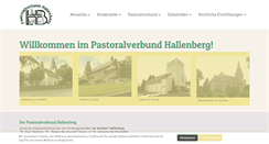 Desktop Screenshot of pastoralverbund-hallenberg.de